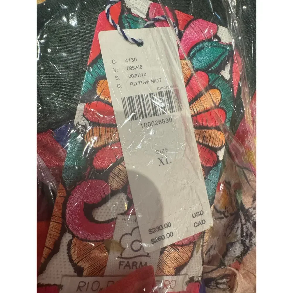 NEW ANTHRO Rio De Janeiro Floral Watercolor Dress S-XL - Picture 7 of 7